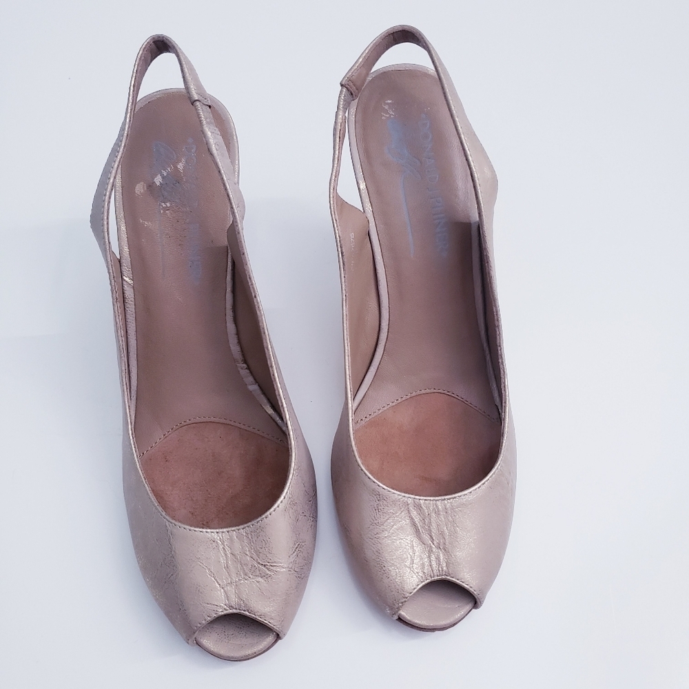 Donald J. Plunder Papina Slingback Kitten Heels - Picture 3 of 6